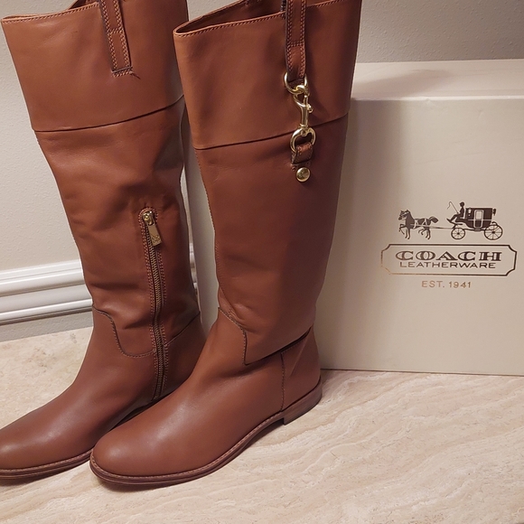 Coach Martha Boots size 8M - Picture 2 of 8